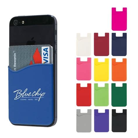 adhesive cell phone wallet promo.